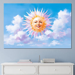 Celestial Smile - NicheCanvas