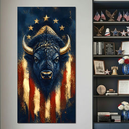 Patriot of the Golden Plains - NicheCanvas