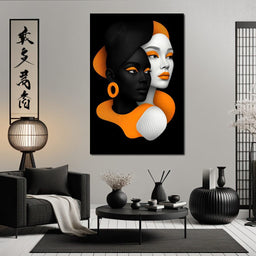 Faces of Balance - TooplesArt - NicheCanvas