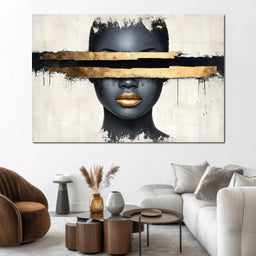 Golden Silence Enigma - NicheCanvas