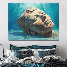 Oceanic Titan Tranquility - NicheCanvas