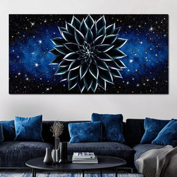 Stellar Petal Illumination - NicheCanvas