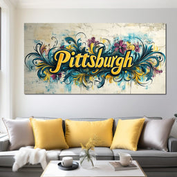 Pittsburgh Mural - NicheCanvas