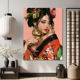 Toasted Peony And Silk Nights - NicheCanvas