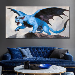 Majestic Winged Guardian - NicheCanvas