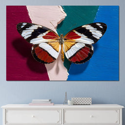 Butterfly Colorblock Flight - NicheCanvas