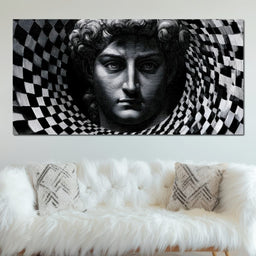 Fragmented Logic Of The Marble Mind - NicheCanvas