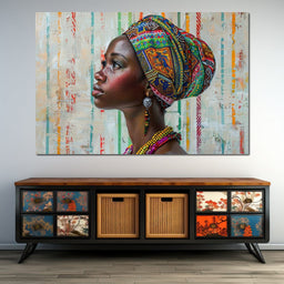 Vibrant Cultural Essence - Sakeem Gibbs - NicheCanvas