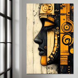 Geometric Fusion Reverie - NicheCanvas