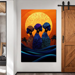 Daughters of the Sun - TooplesArt - NicheCanvas