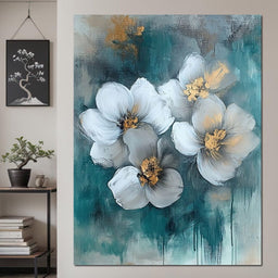 Floral Symphony Harmony - Wildrose Creations - NicheCanvas