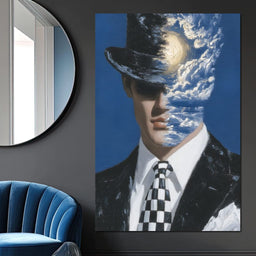 Surreal Gentleman Sky Fusion - NicheCanvas