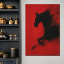 Unbound Spirit Rushing Through Darkness - NicheCanvas