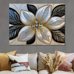 Pearl Petal Diadem - TooplesArt - NicheCanvas