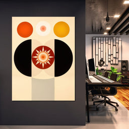 Dual Suns of Intention - TooplesArt - NicheCanvas