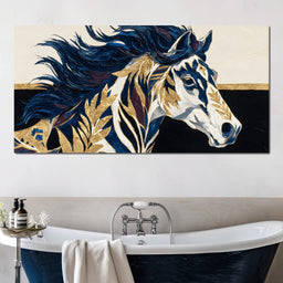 Galloping Midnight Majesty - Alicia Smith - NicheCanvas