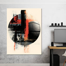 Final Possession On The Hardwood - NicheCanvas