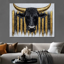 Golden Strength of Majesty - NicheCanvas