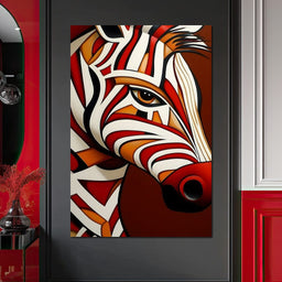 Stripes of the Savanna Melody - NicheCanvas