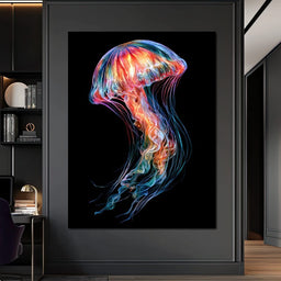 Luminous Drifter of the Deep Sea - NicheCanvas