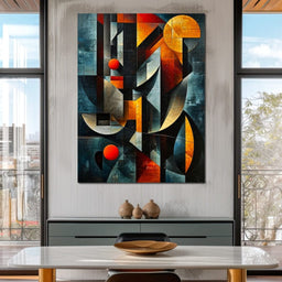 Colorful Modern Art 043 - Johanjjf - NicheCanvas