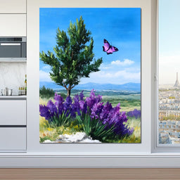 Butterfly Meadow Bliss - NicheCanvas