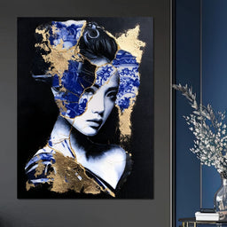 Fragile Beauty Mended With Gold - NicheCanvas
