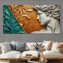 Golden Renaissance - Wildrose Creations - NicheCanvas