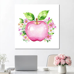 Pink Apple Blossom - NicheCanvas