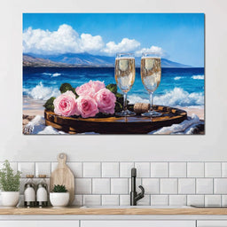 Oceanfront Celebration Bliss - NicheCanvas