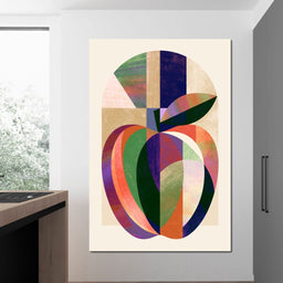Geometric Harvest Of Orchard Geometry - NicheCanvas
