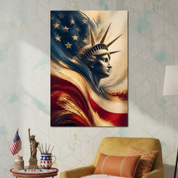 Liberty Rising - NicheCanvas