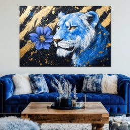 Wild Lioness - Alicia Smith - NicheCanvas