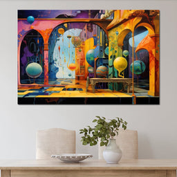 The Levitating Labyrinth - TooplesArt  - NicheCanvas