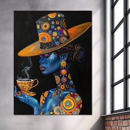 Astral Afternoon Tea - TooplesArt - NicheCanvas