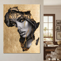 Golden Legacy of the Savannah Soul - NicheCanvas