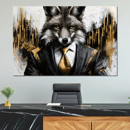 The Executive Fox Negotiating Gold Trends - NicheCanvas