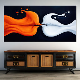 Yin and Yang in Motion - TooplesArt - NicheCanvas
