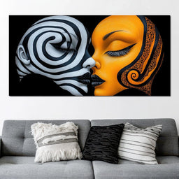 A Hypnotic Kiss - TooplesArt - NicheCanvas