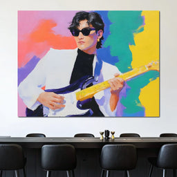 Electric Daydream Guitar Solo - NicheCanvas