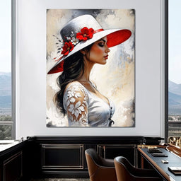 Female Portrait 353 - Johanjjf - NicheCanvas