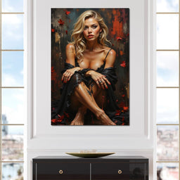 Veil of Desire - Johanjjf - NicheCanvas