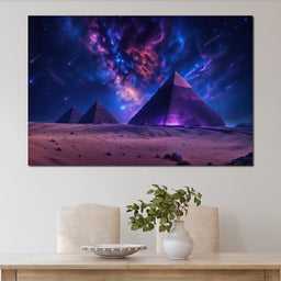Stardust Over Giza - TooplesArt - NicheCanvas