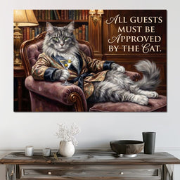 The Feline Gatekeeper Decides - NicheCanvas