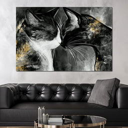 Gentle Connection Of Midnight Souls - NicheCanvas