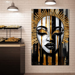 Golden Radiance Masked Essence - NicheCanvas