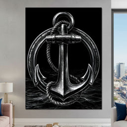 Weight of the Restless Anchor - NicheCanvas