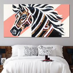 Majestic Mosaic Stripes - Alicia Smith - NicheCanvas