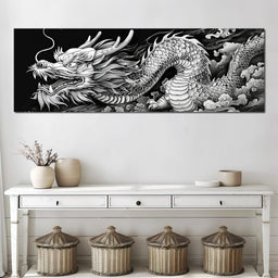 Eternal Dragon's Flight - NicheCanvas