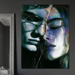 Fractured Souls Tangled Hearts - NicheCanvas